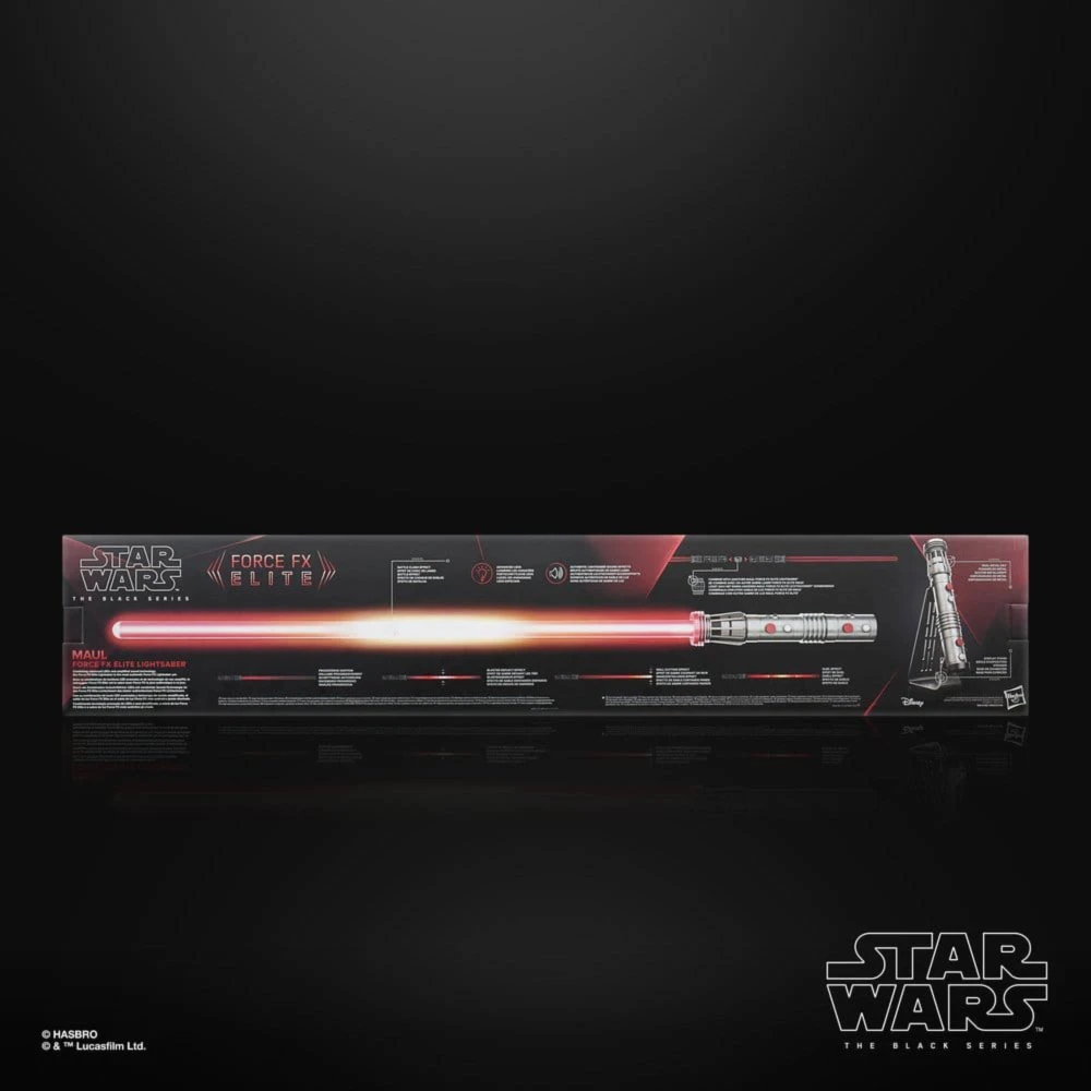 Star Wars Replik: Lichtschwert - Shadow Lord Black