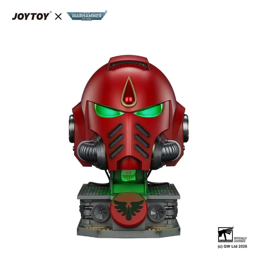 Replika Warhammer 40000 - helma Blood Angels MkX