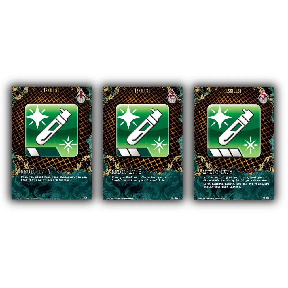 Resident Evil Deck Building Game: Mercenaries