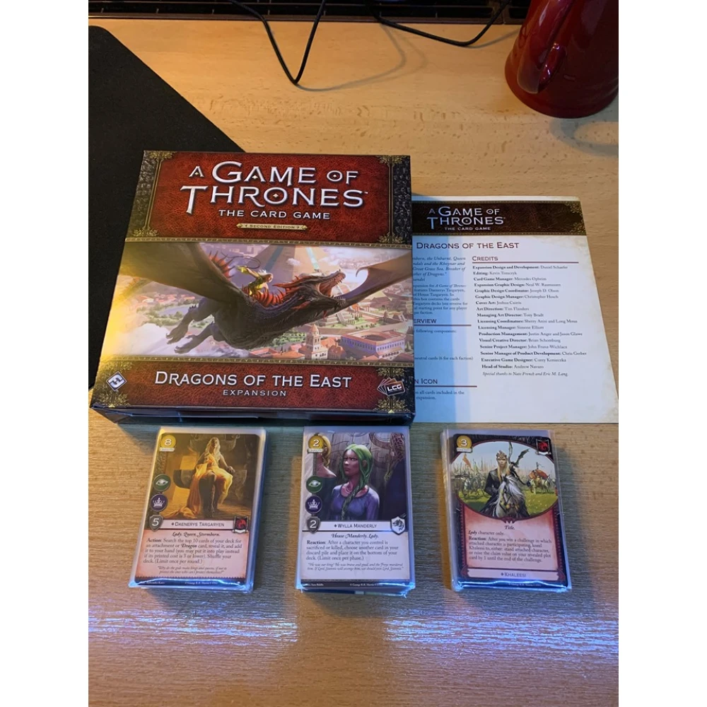 A Game of Thrones LCG second edition: Dragons of the East