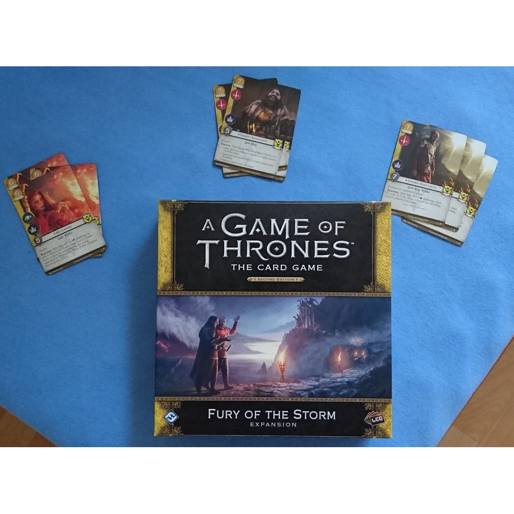 A Game of Thrones LCG second edition: Fury of the Storm