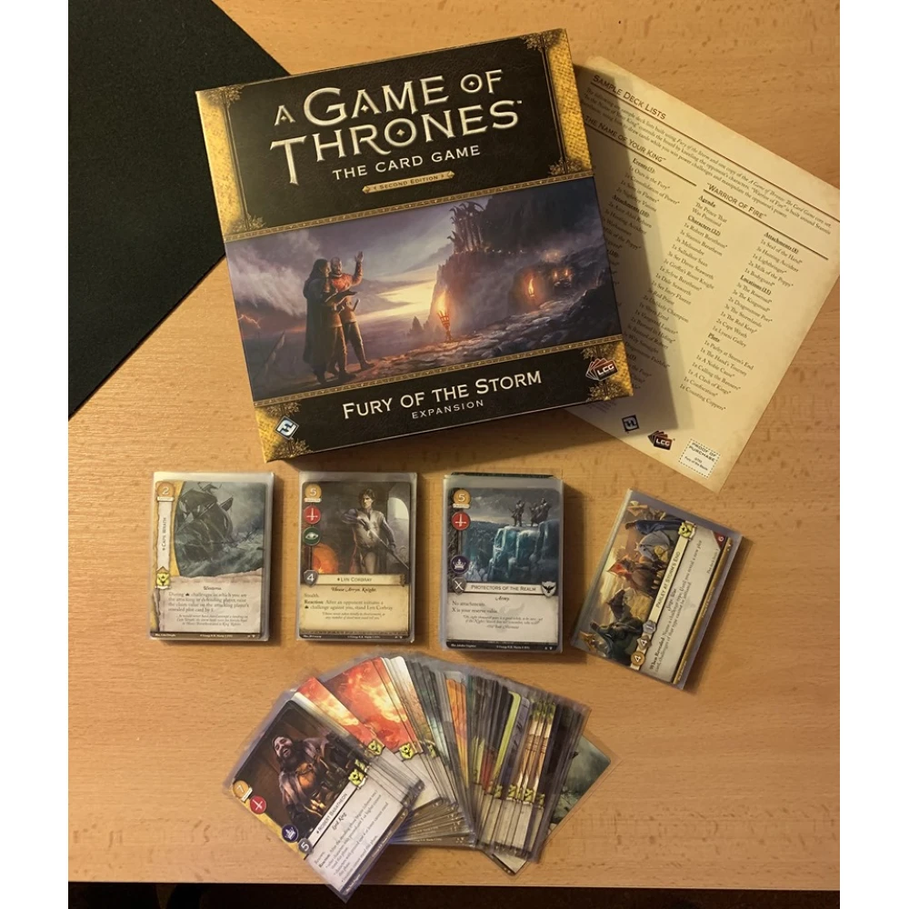 A Game of Thrones LCG second edition: Fury of the Storm