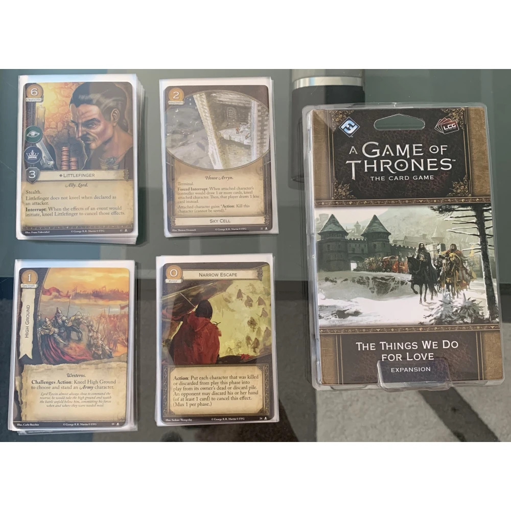 A Game of Thrones LCG: The Things We Do For Love