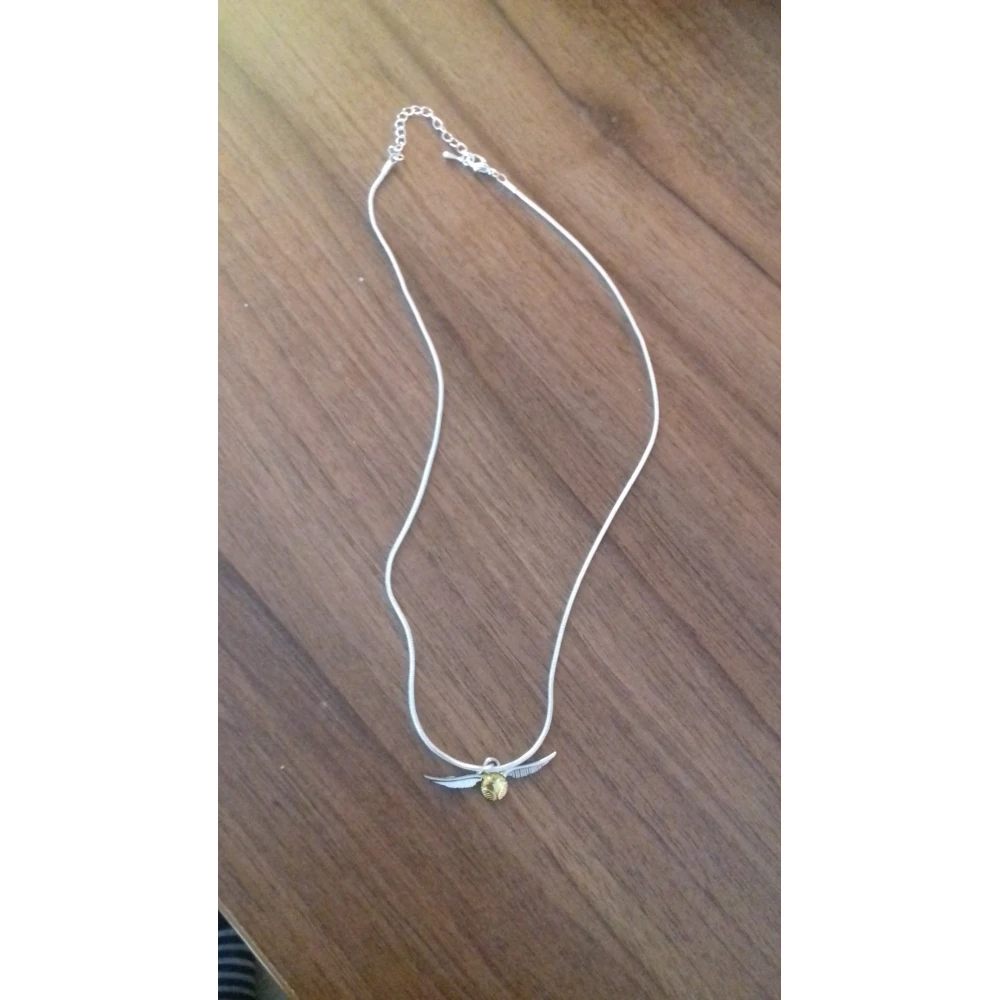 Harry Potter Necklace - Golden Snitch, with chain
