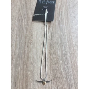 Harry Potter Necklace - Golden Snitch, with chain