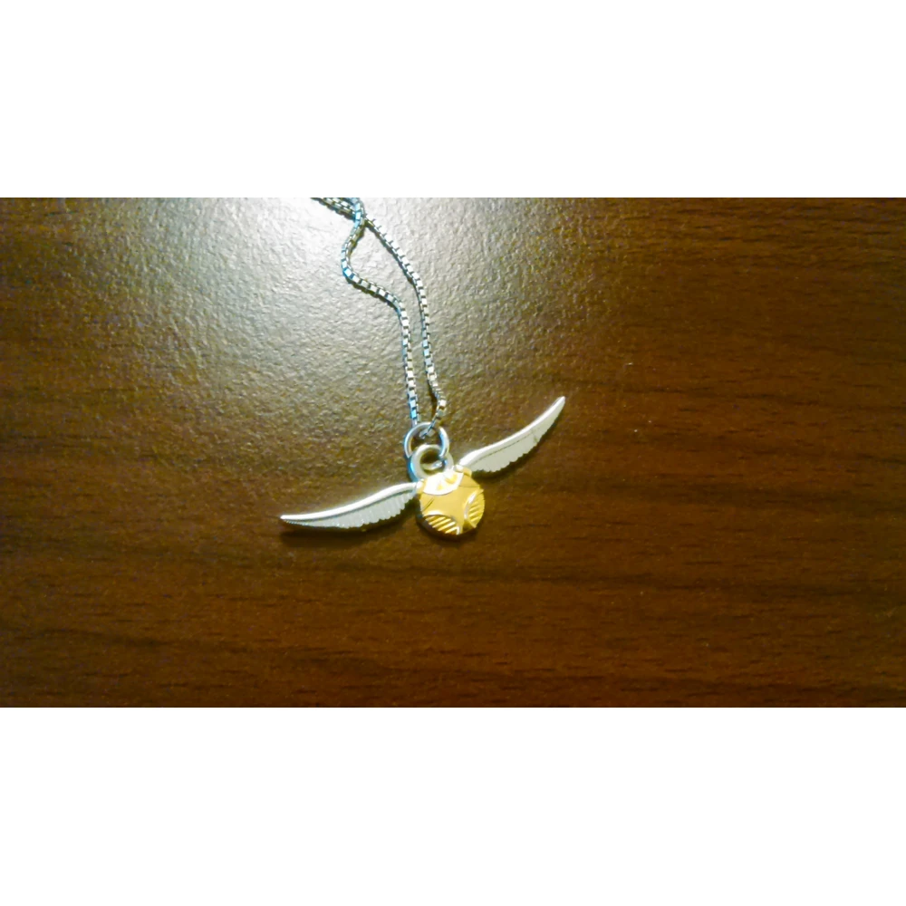 Harry Potter Necklace - Golden Snitch, with chain