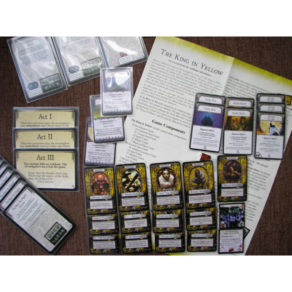 Arkham Horror: King in Yellow