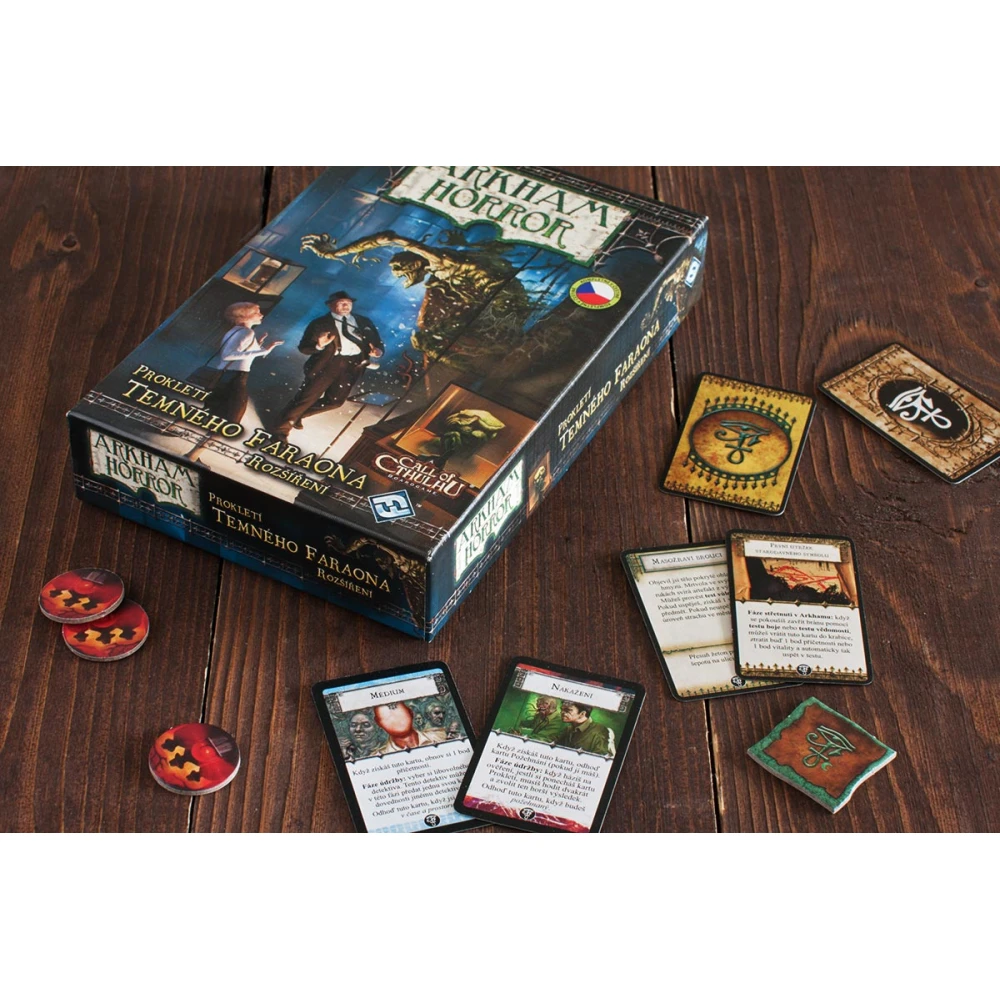 Arkham Horror: Prokletí temného faraona