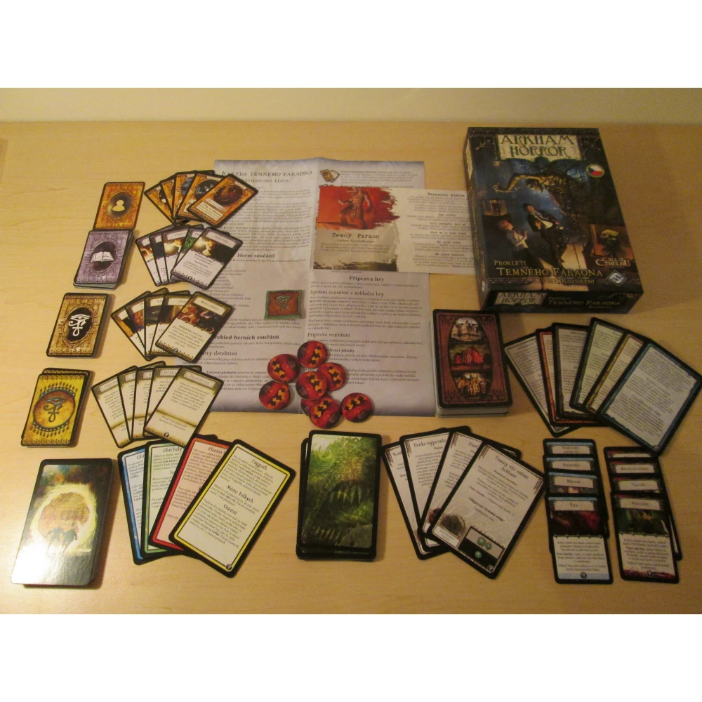 Arkham Horror: Prokletí temného faraona
