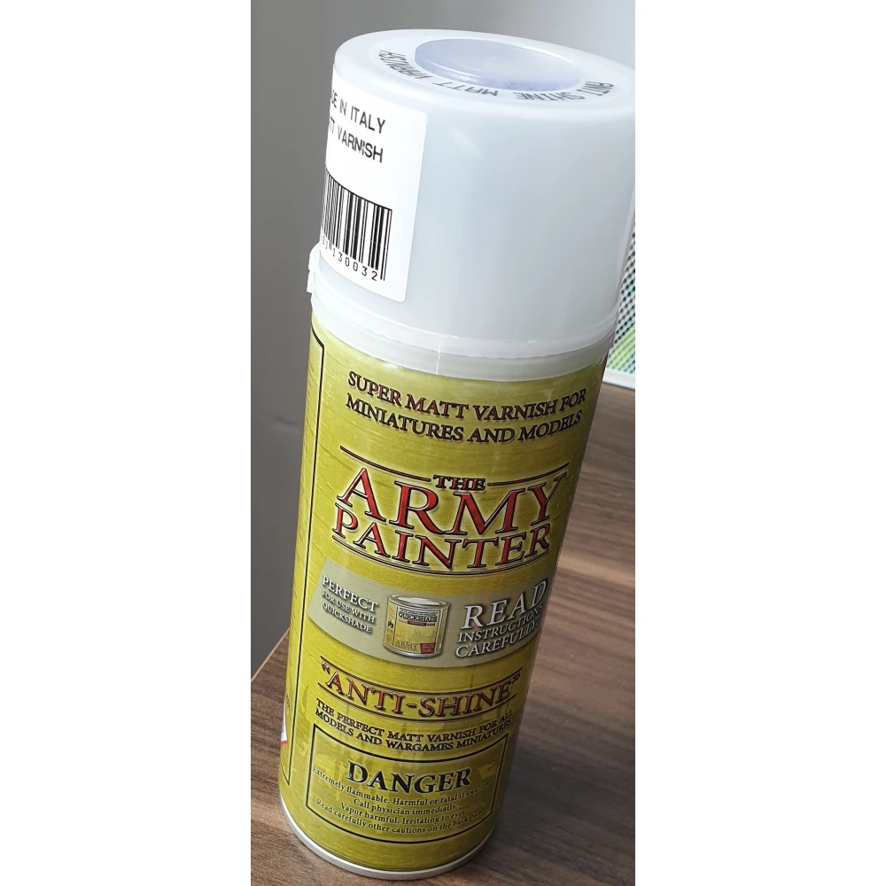 Army Painter Spray: Anti-Shine Matt Varnish