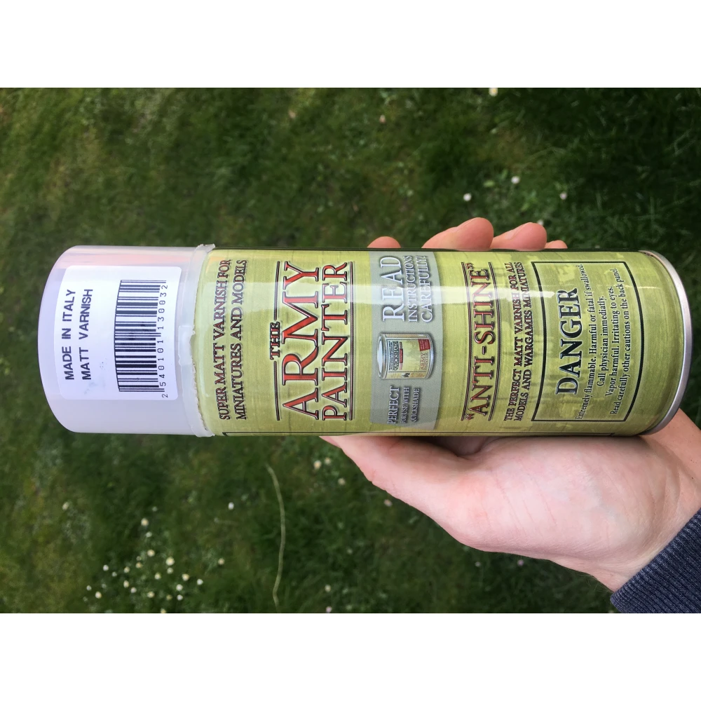 Army Painter Spray: Anti-Shine Matt Varnish