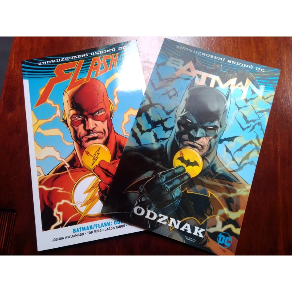 Batman/Flash: Odznak (brož)