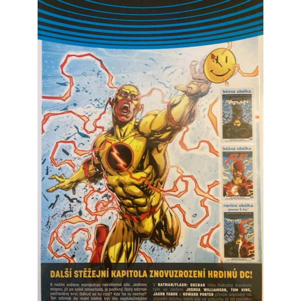 Batman/Flash: Odznak (brož)
