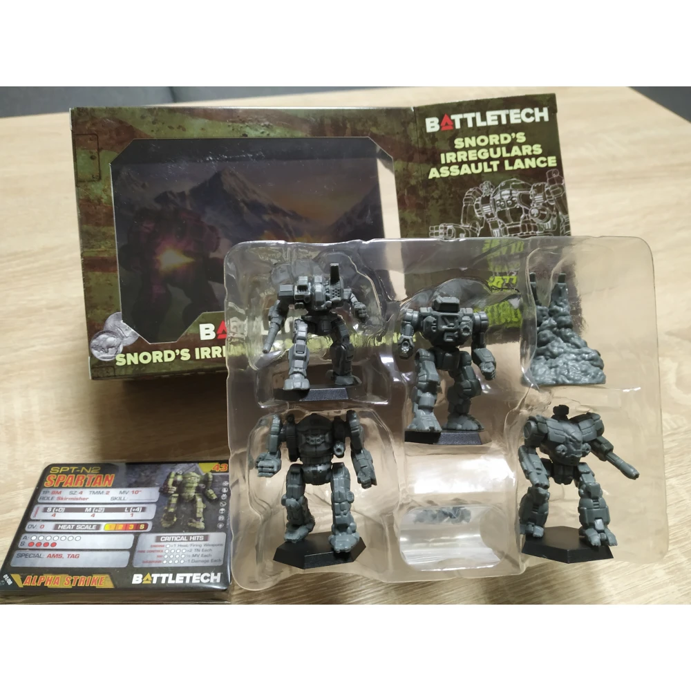 BattleTech: Snord's Irregulars Assault Lance