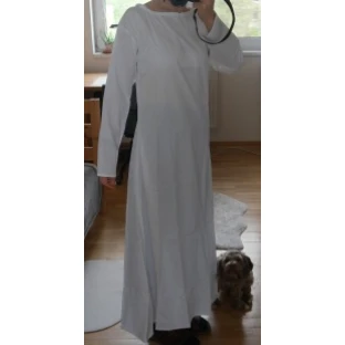 Cotton underdress, white