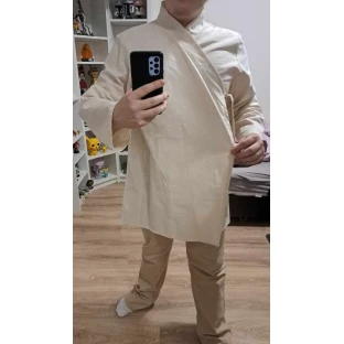 Bavlněná tunika Jedi spodní - přírodní