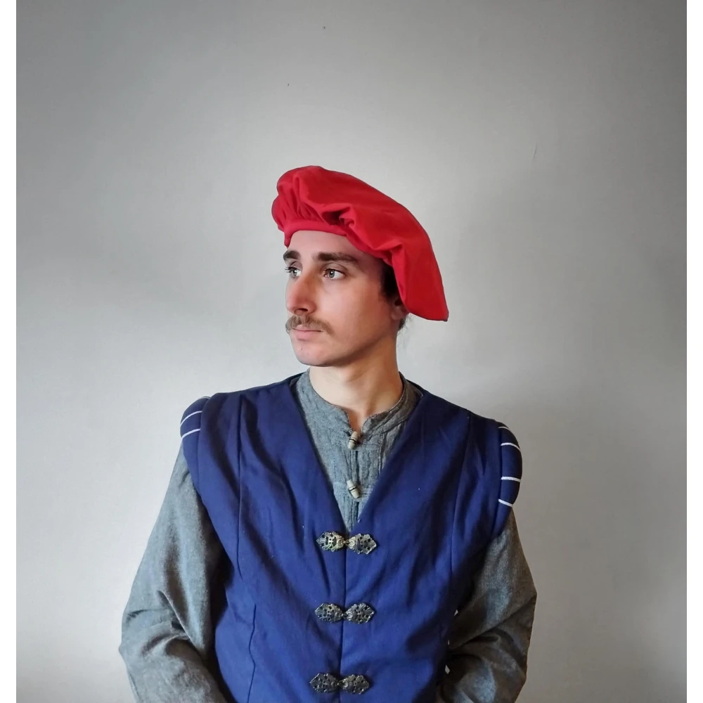 Bavlněný Doublet Geoffrey - modrý