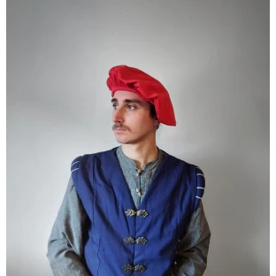 Bavlněný Doublet Geoffrey - modrý