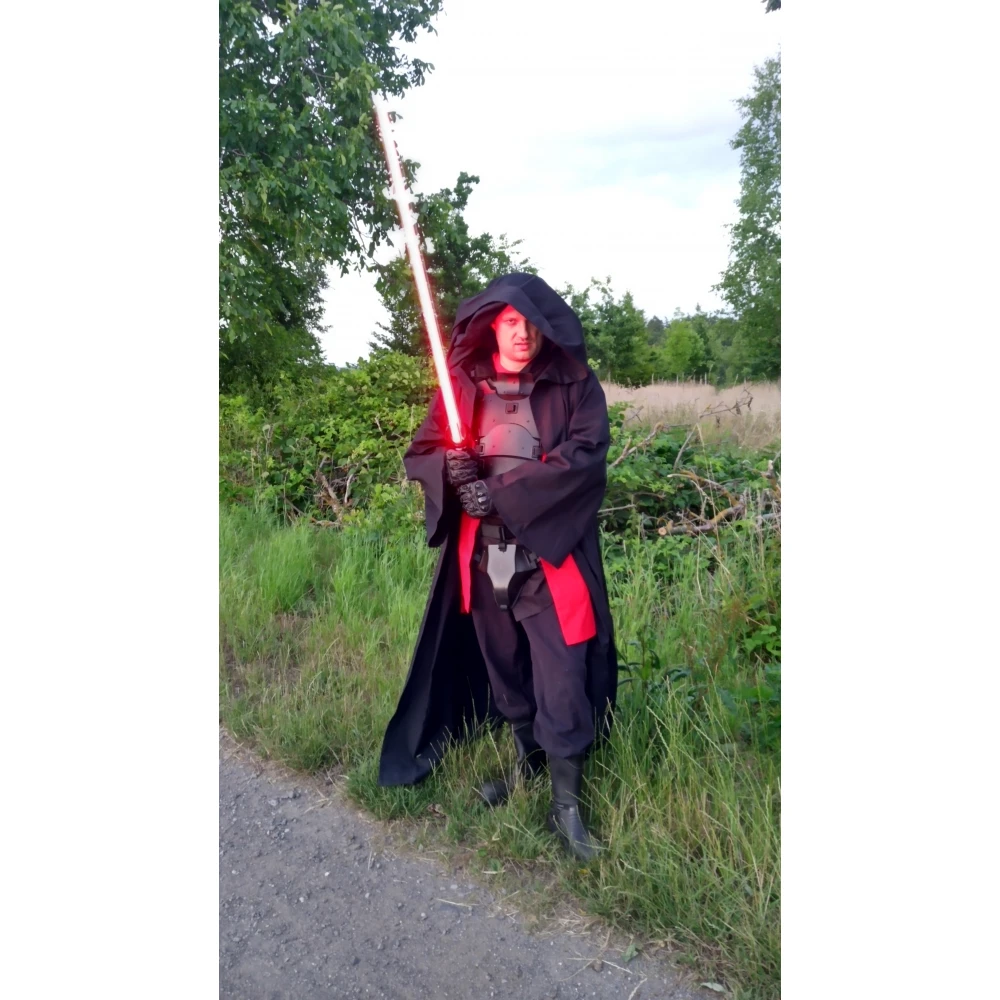 Jedi-Tabard aus Baumwolle – schwarz