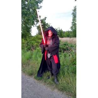 Jedi-Tabard aus Baumwolle – schwarz