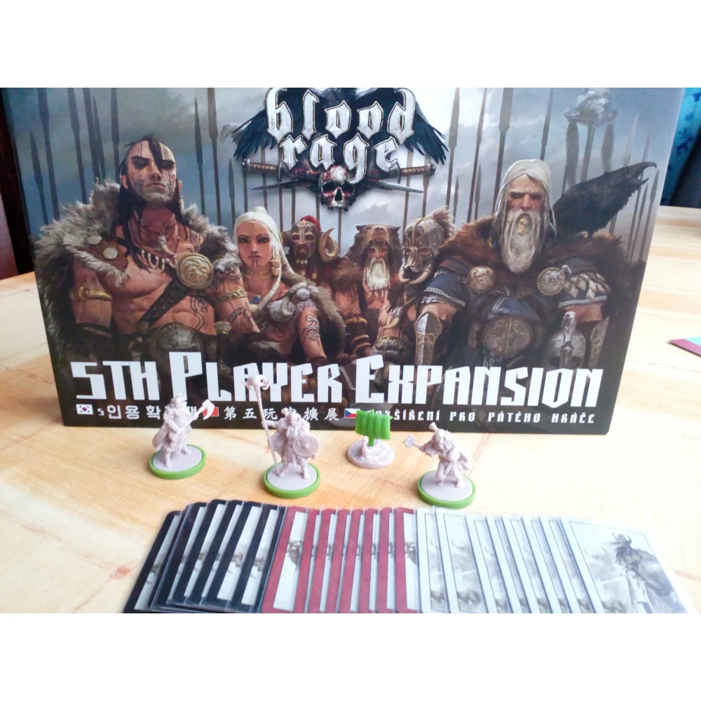 Blood Rage - Rozšíření pro pátého hráče