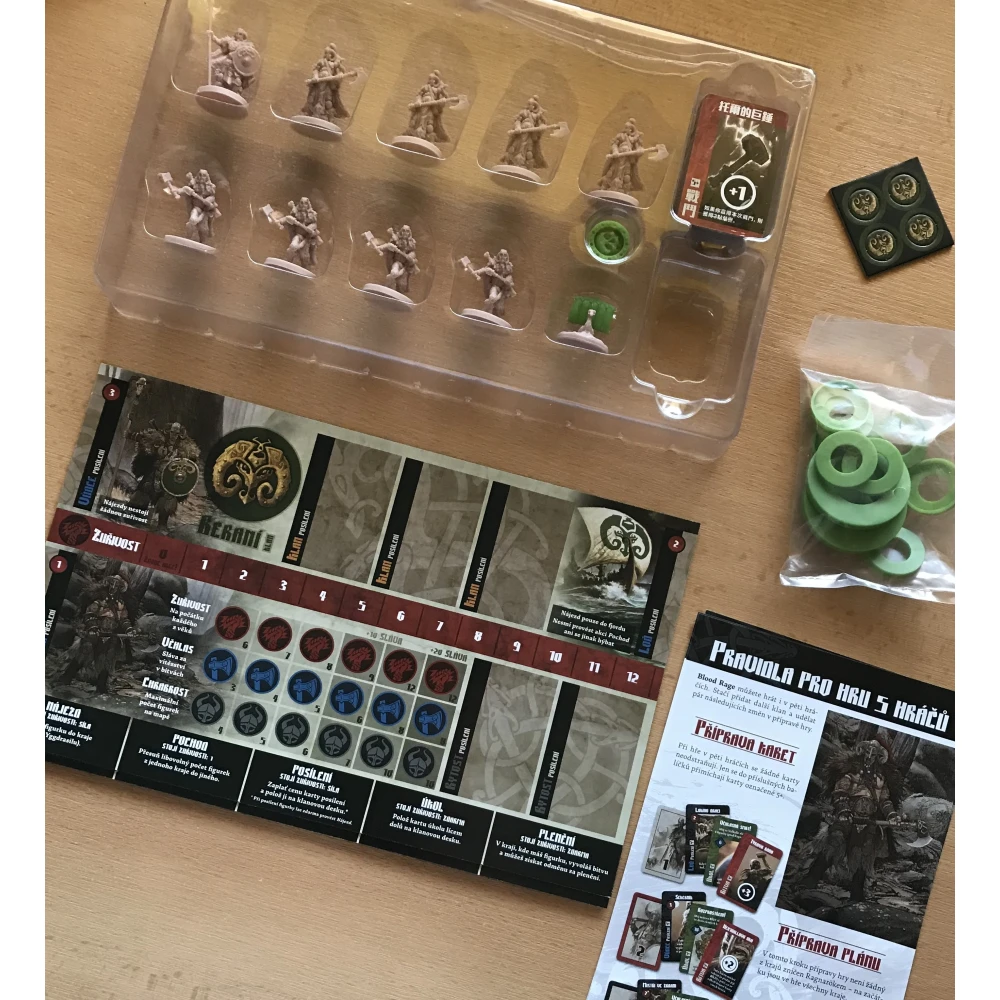 Blood Rage - Rozšíření pro pátého hráče