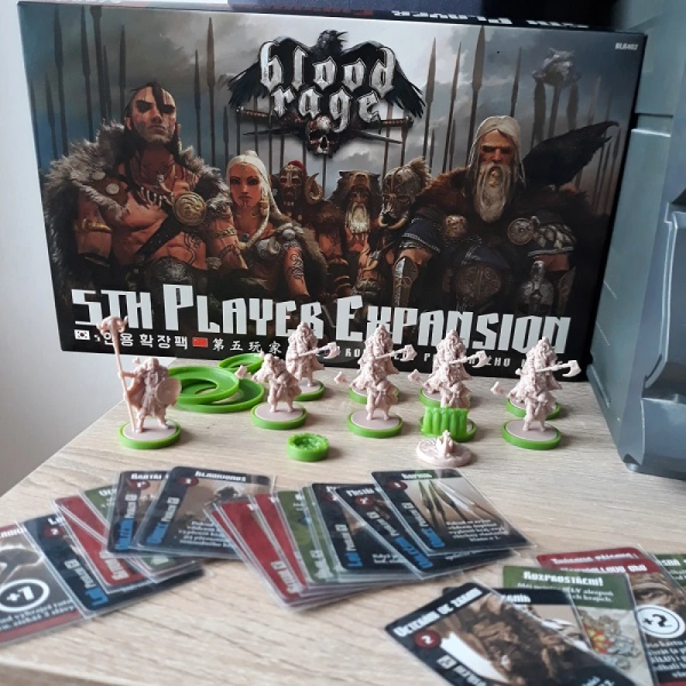 Blood Rage - Rozšíření pro pátého hráče