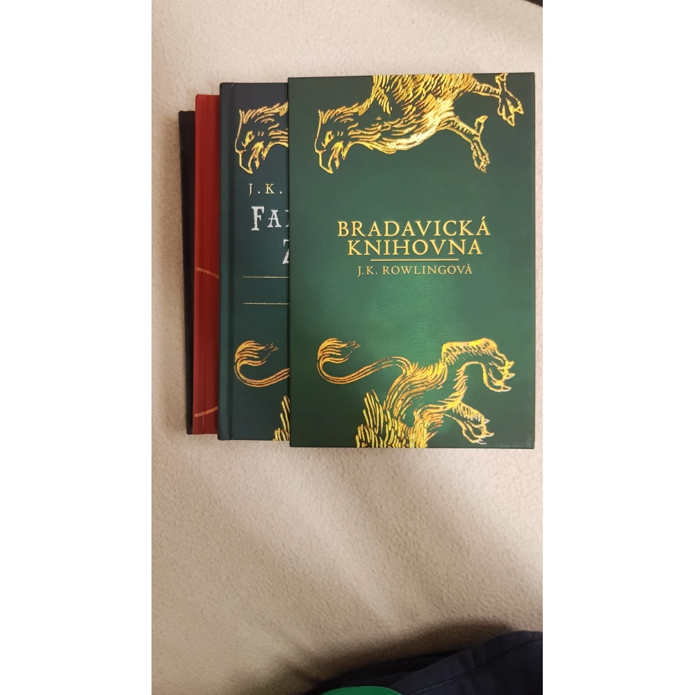 Bradavická knihovna - komplet 3 knih