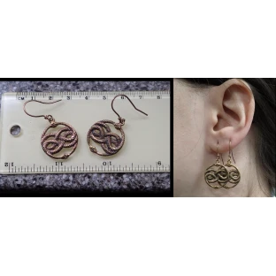 Auryn Ohrringe aus Bronze