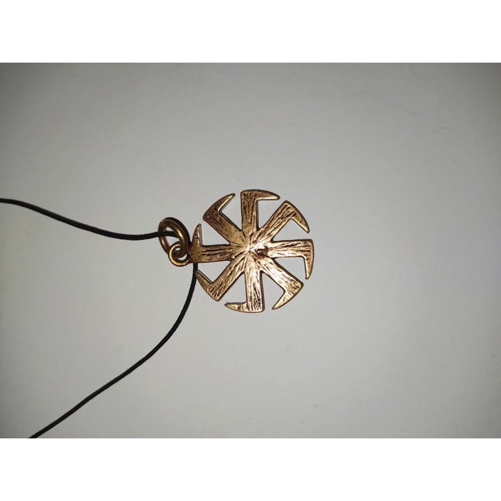 Bronze Kolovrat Amulet