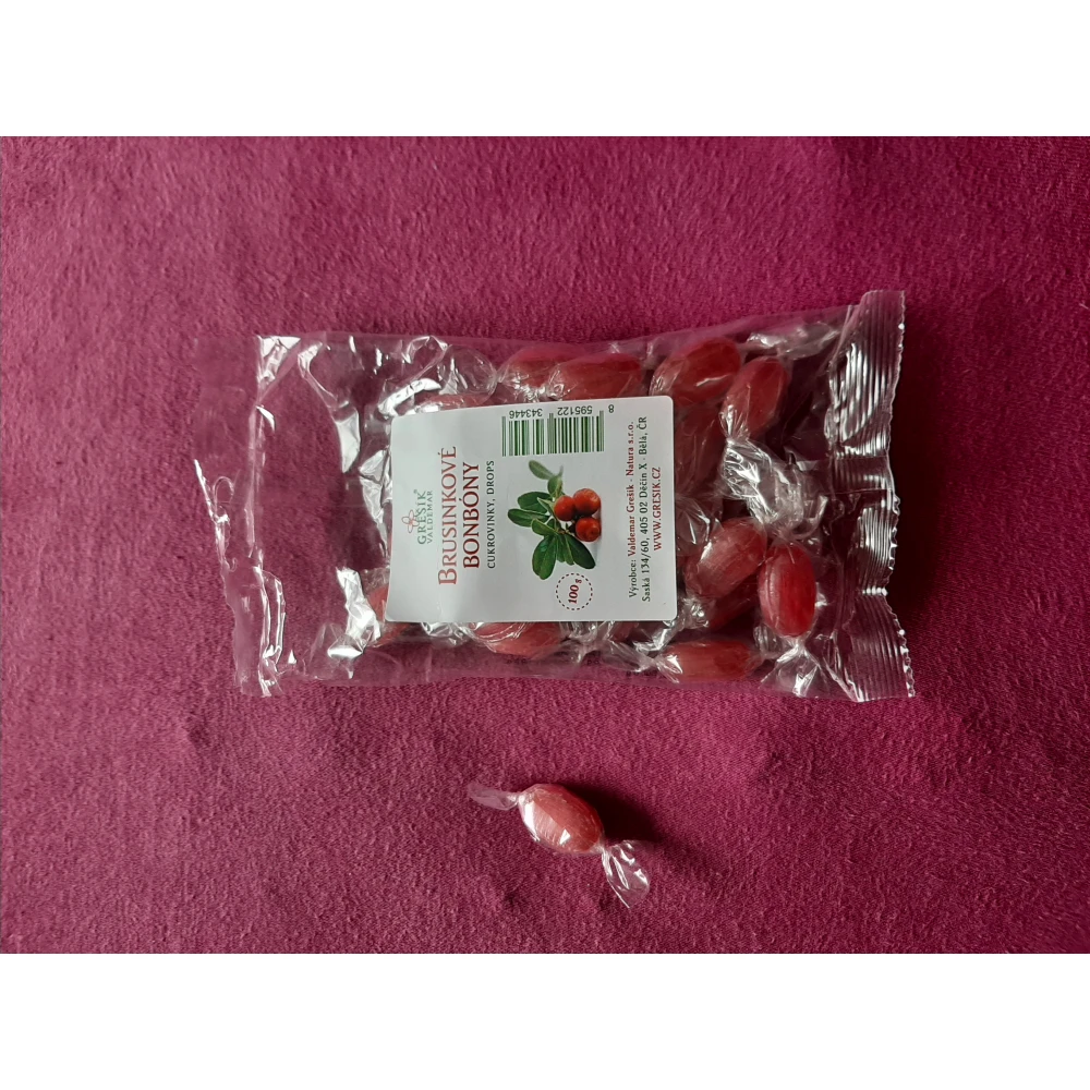 Cranberry candies