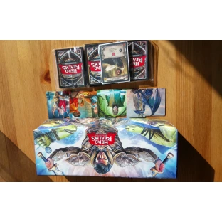 Hero Realms: Box, 240 Kartenhüllen und 1 Promokarte