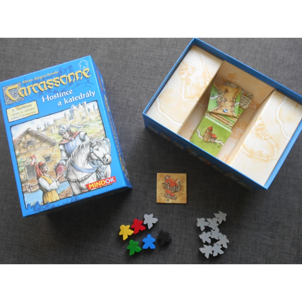 Carcassonne - Hostince a katedrály (rozšíření)