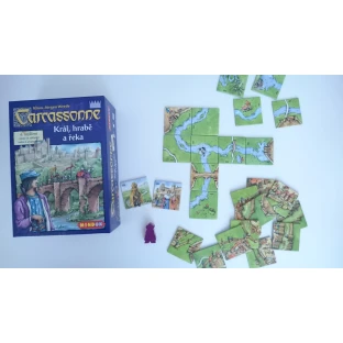 Carcassonne - Král, hrabě a řeka (rozšíření)