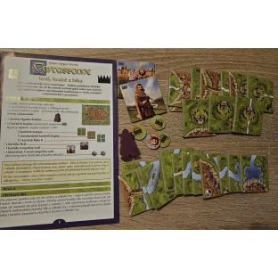 Carcassonne - Král, hrabě a řeka (rozšíření)