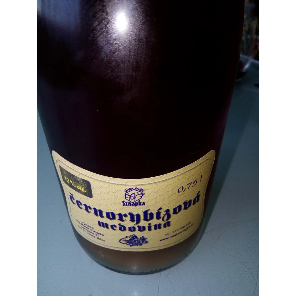 Černorybízová Medovina 0,75 l