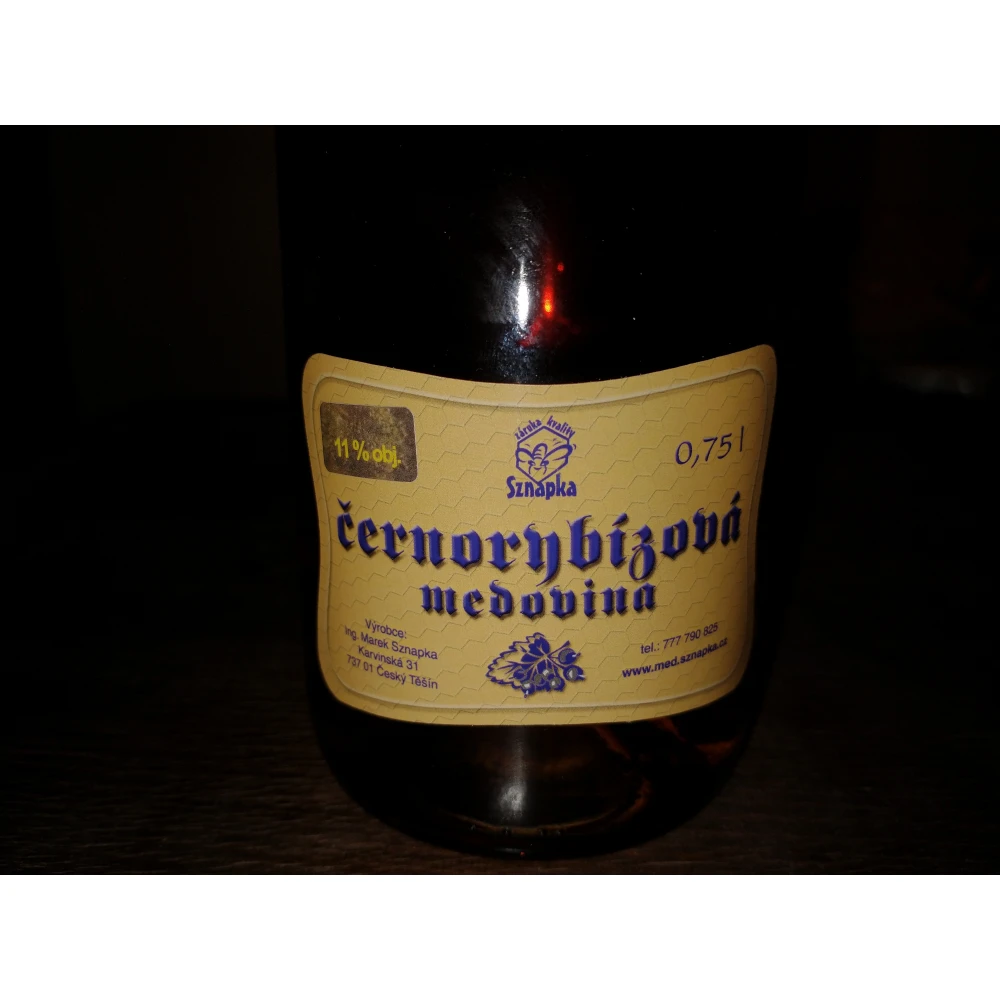Černorybízová Medovina 0,75 l
