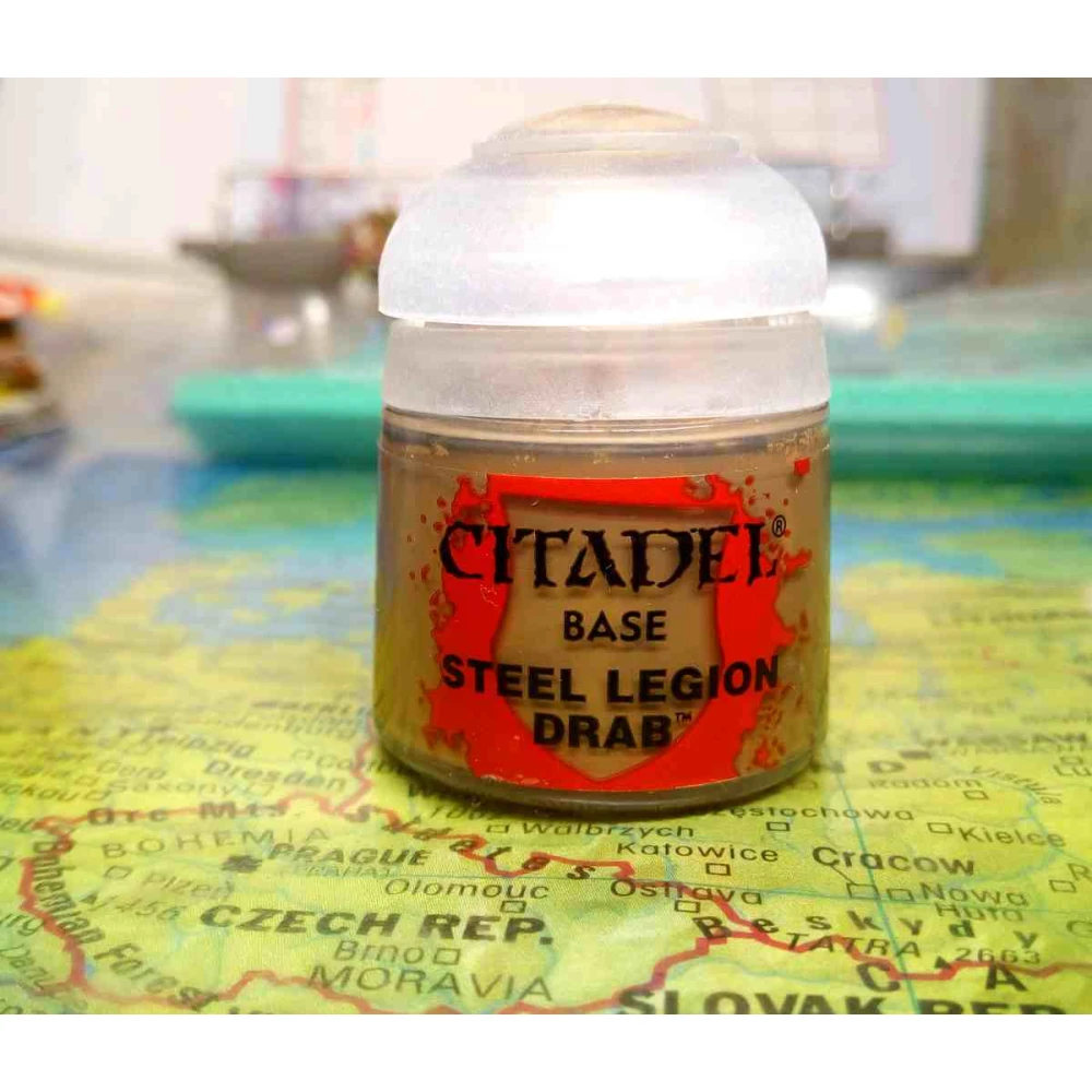 Citadel Base: Steel Legion Drab