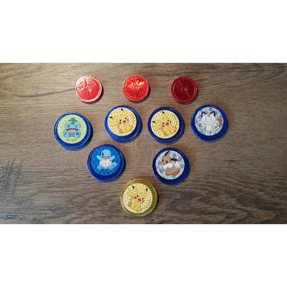 Čokoládové mince Pokémon (45 g)