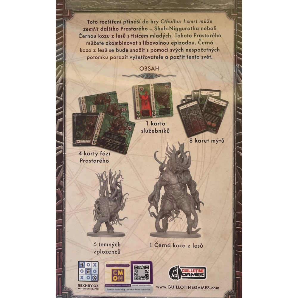 Cthulhu: I smrt může zemřít - Shub-Niggurath, Černá koza z lesů