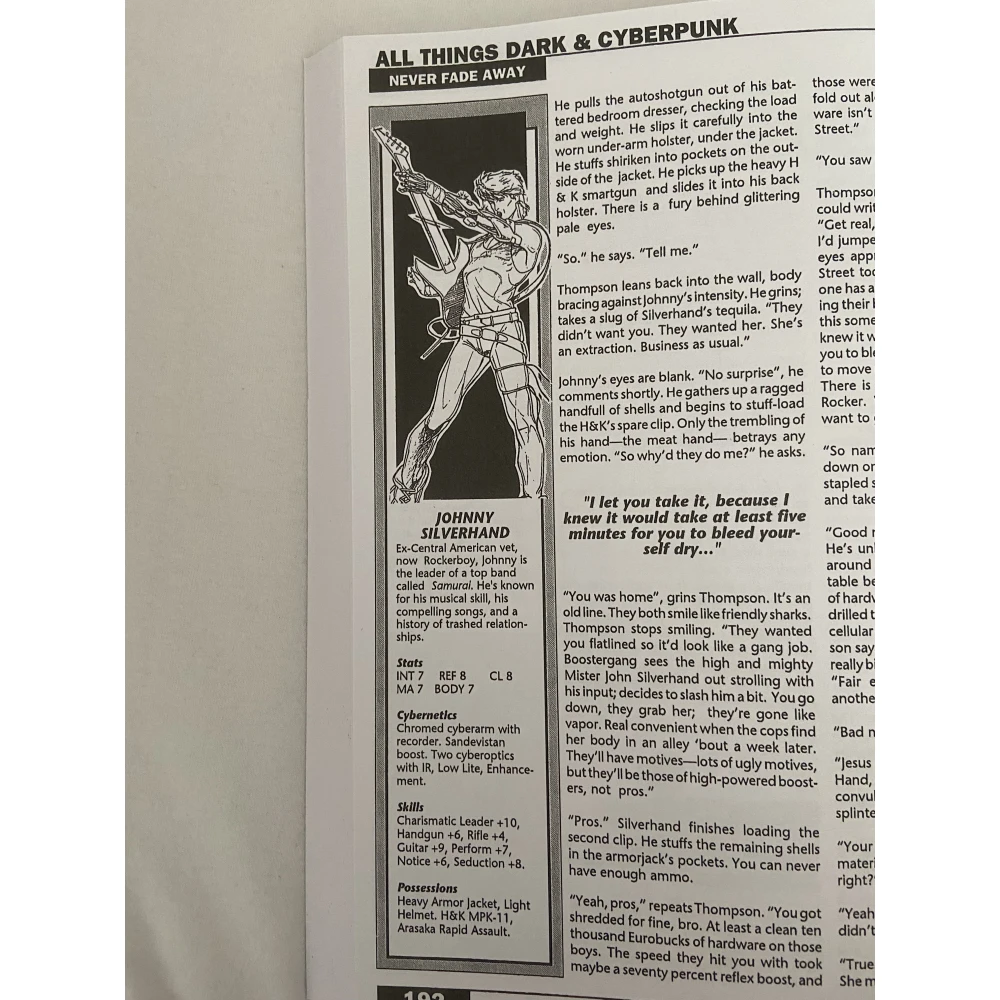Cyberpunk 2020 RPG Core Rulebook