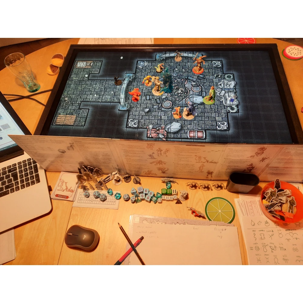 D&D Dungeon Master's Screen Dungeon Kit