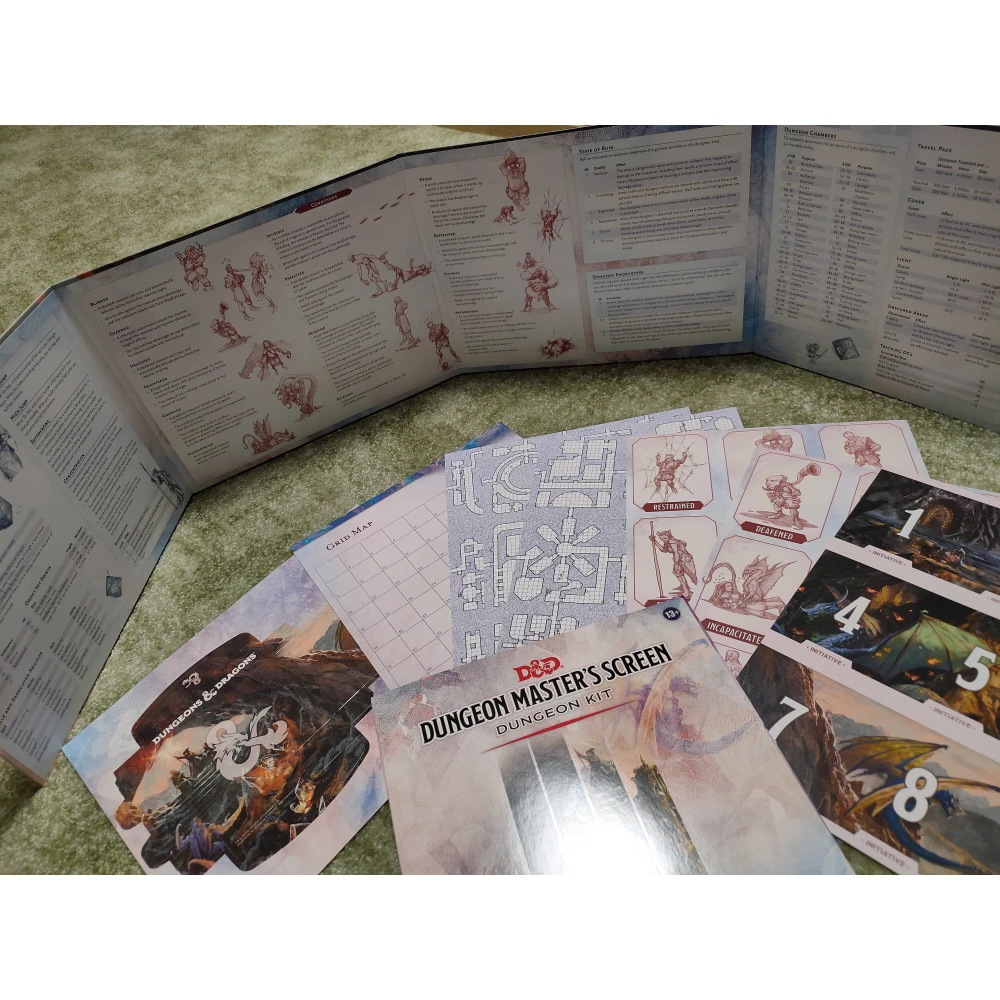 D&D Dungeon Master's Screen Dungeon Kit