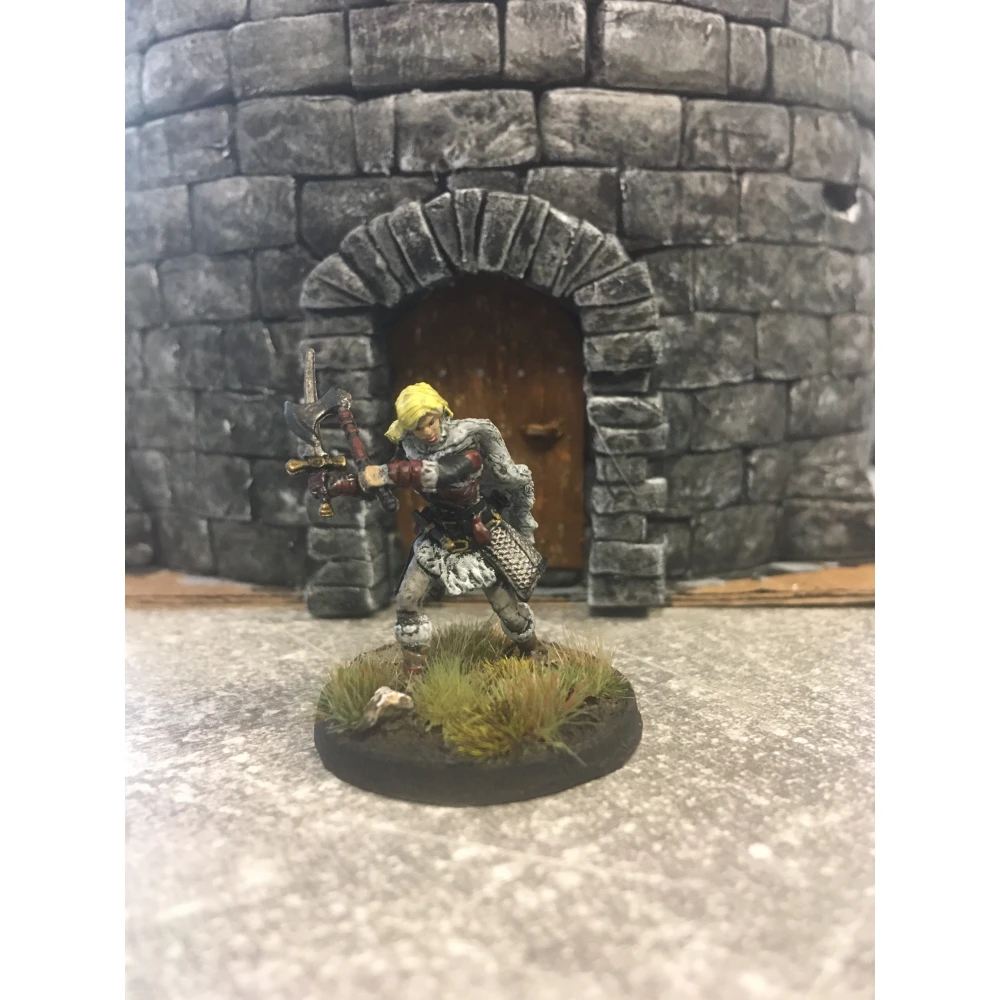 D&D Miniatures: Icons of the Realms - Human Female Barbarian