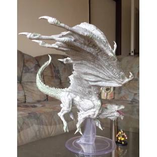 D&D Miniatures: Icons of the Realms - Adult White Dragon Premium