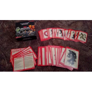 D&D: Monster Cards - Mordenkainen's Tome of Foes (109 cards)