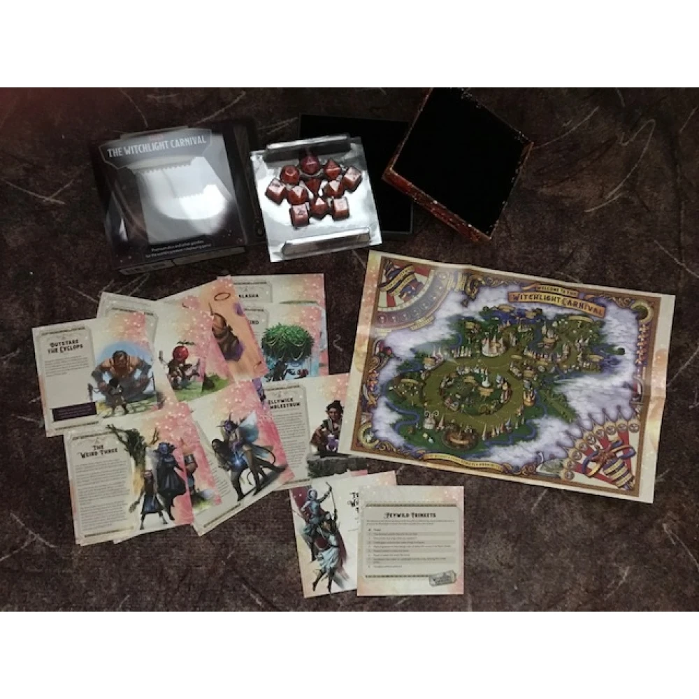 D&D Witchlight Carnival Dice Set