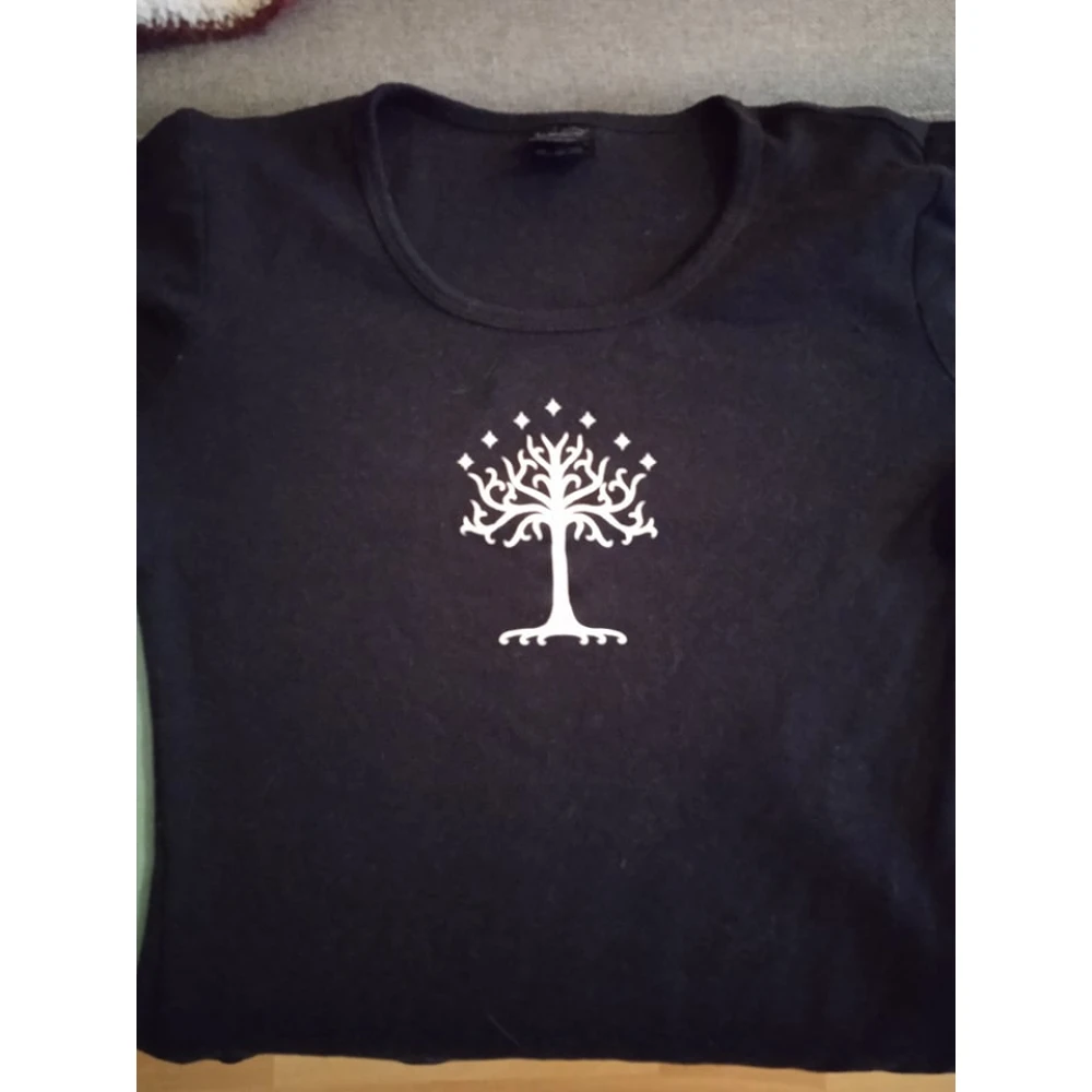 Damen-Langarmshirt Gondor-Baum