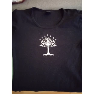 Damen-Langarmshirt Gondor-Baum