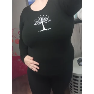 Damen-Langarmshirt Gondor-Baum